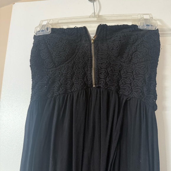 Black Strapless Dress - Picture 5 of 8